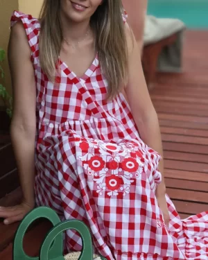 Vestido Hanna Red